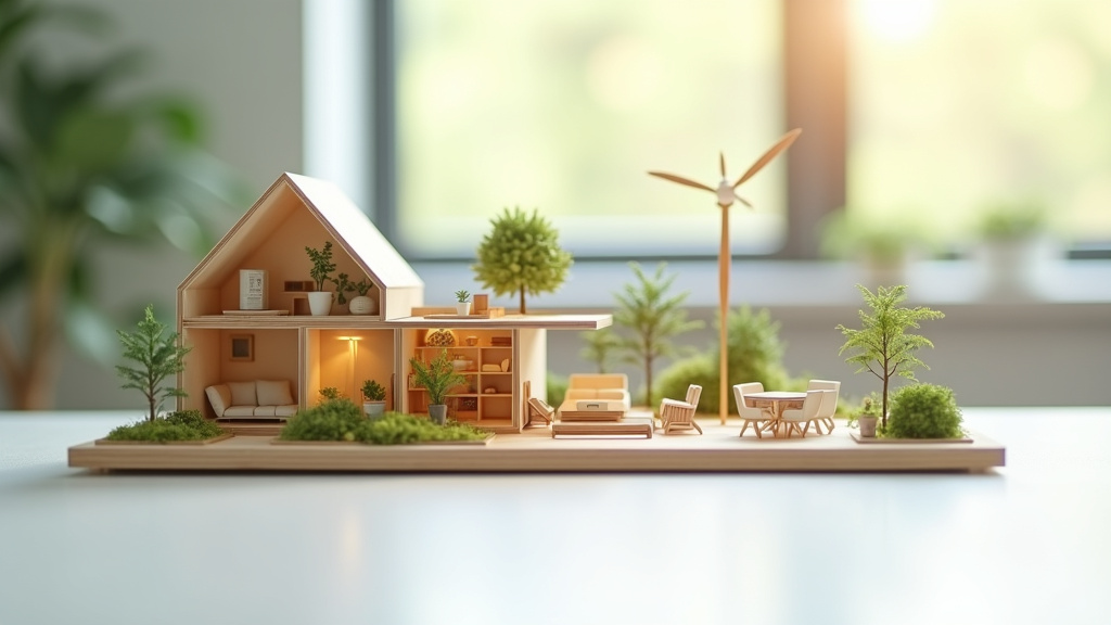 Terrasse aménagée avec des meubles de jardin modernes, des plantes et une voile d'ombrage, créant un espace de vie extérieur