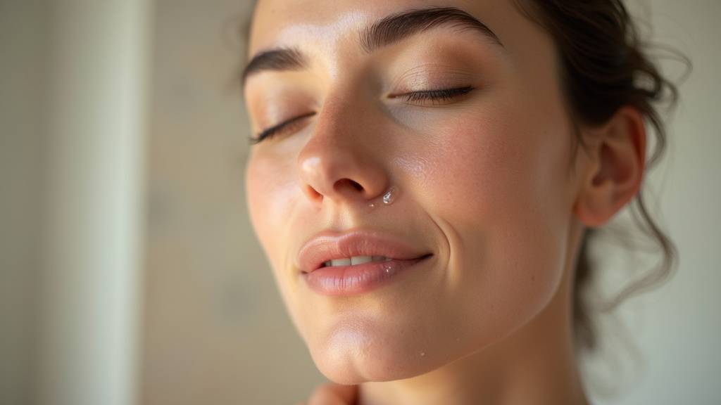 Routine de beauté naturelle avec produits naturels