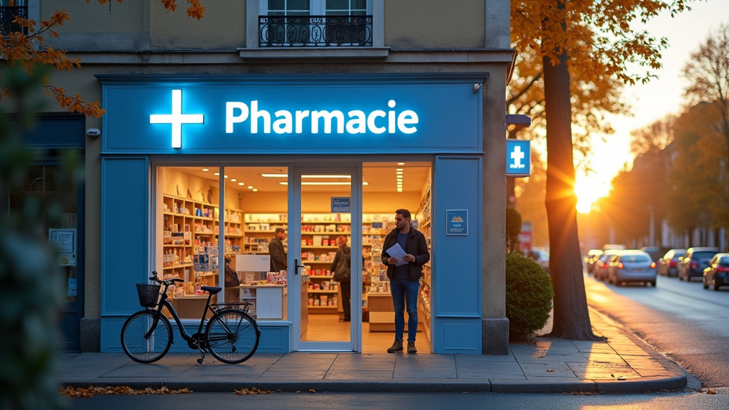 Application mobile de pharmacie avec interface numérique