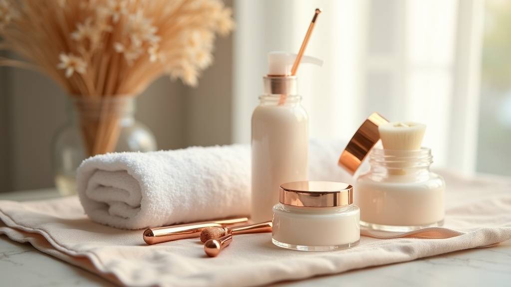 Coffret beauté complet avec produits de soin
