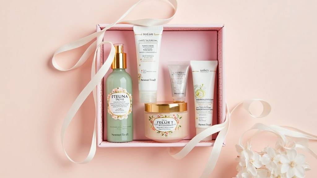 Coffret beauté avec formats rechargeables