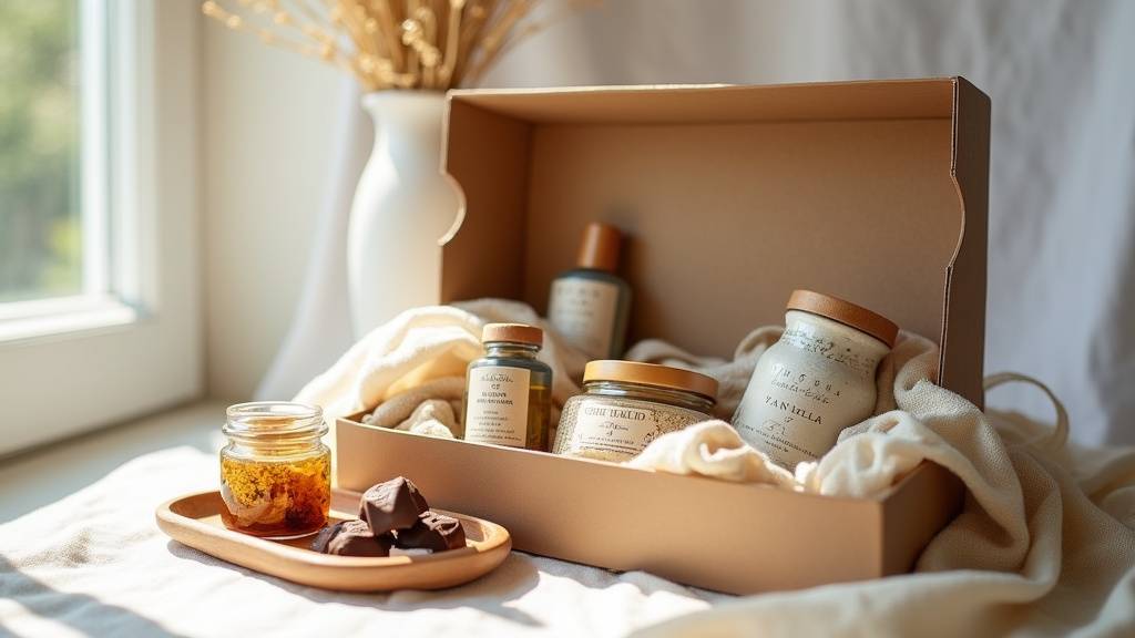 Coffret gourmand salé avec produits du terroir