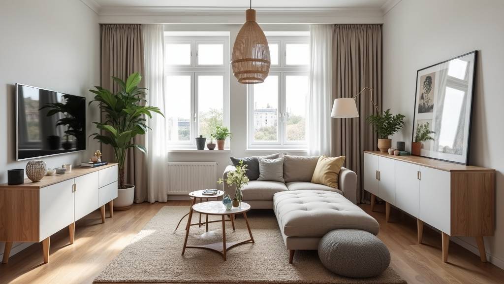 Décoration avec washi tape et éléments en bois flotté