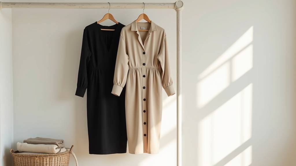 Trench-coat beige classique en gabardine, longueur genou