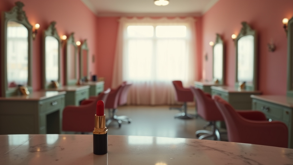 Scène du film Vénus Beauté (Institut) montrant les personnages principaux dans le salon
